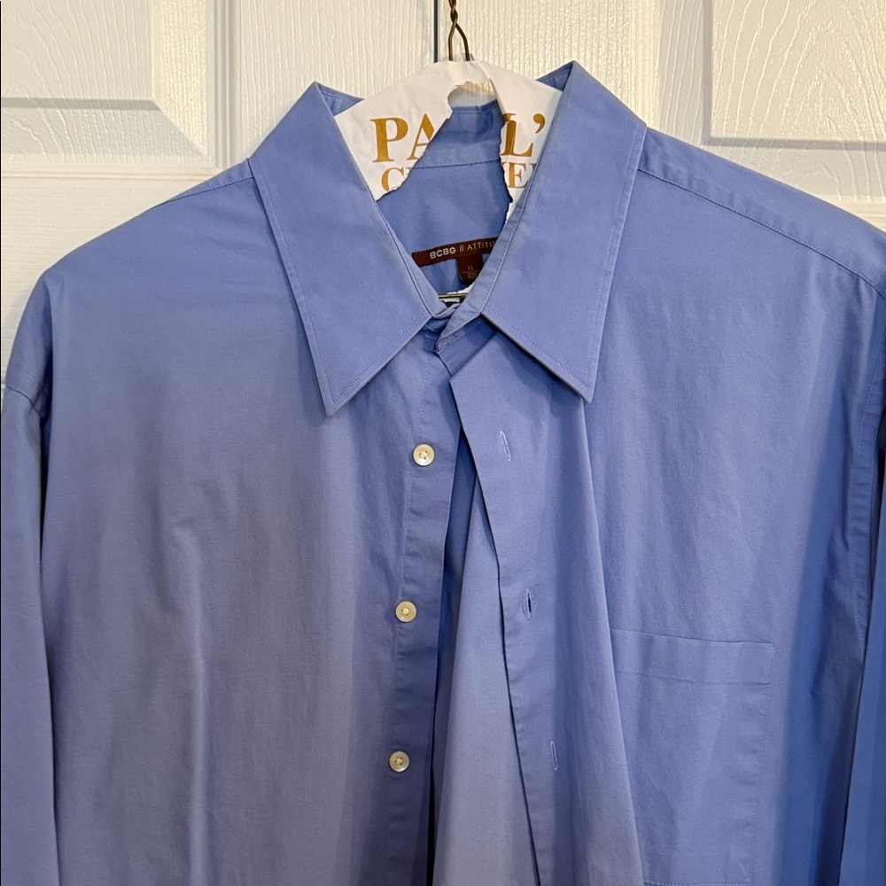 BCBG Blue Dress Shirt